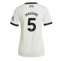 Camisa de time de futebol Manchester United Harry Maguire #5 Replicas 3º Equipamento Feminina 2024-25 Manga Curta